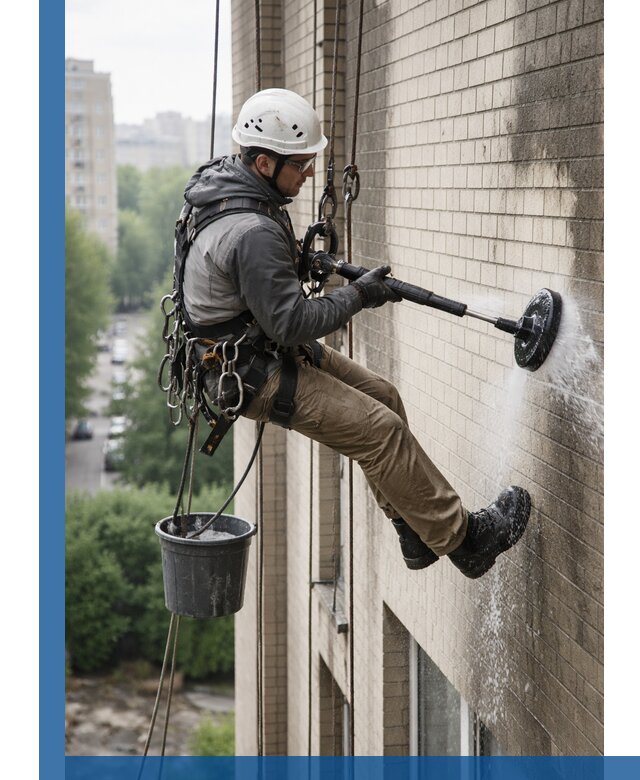 Очистка фасада от копоти в Тутаеве профессионально и безопасно