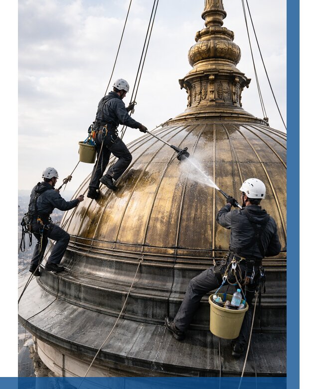 Мойка куполов и шпилей в Тутаеве от 8387 р. - заказать | ВЫСОТНИК-Ттв