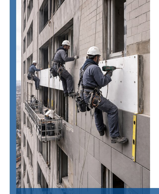 Монтаж фасадных термопанелей высокого качества в Тутаеве