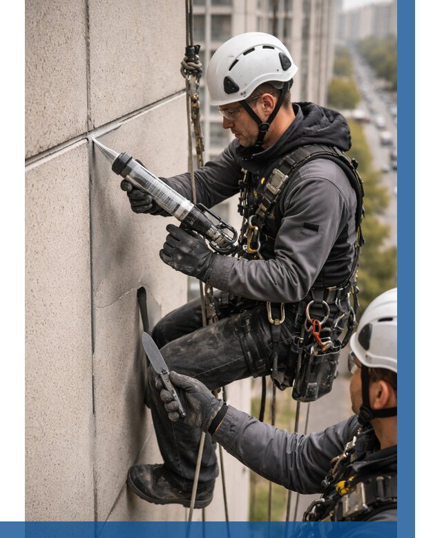 Первичная герметизация швов в Тутаеве от 629 р. | ВЫСОТНИК-Ттв