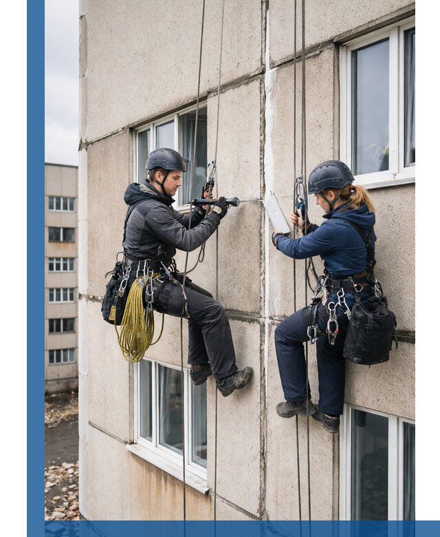 Герметизация межпанельных швов тёплым швом в Тутаеве