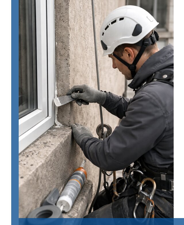 Герметизация монтажных швов окон в Тутаеве с гарантией качества