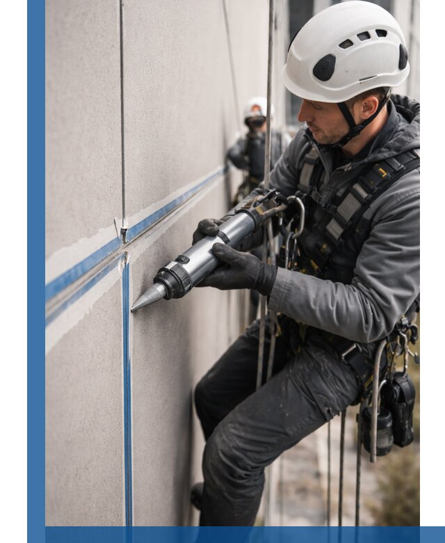 Герметизация стыков фасадных панелей в Тутаеве качественно и быстро