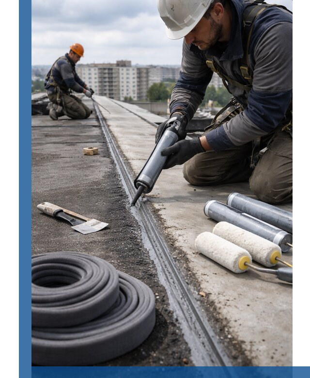 Герметизация швов кровли в Тутаеве с гарантией герметичности