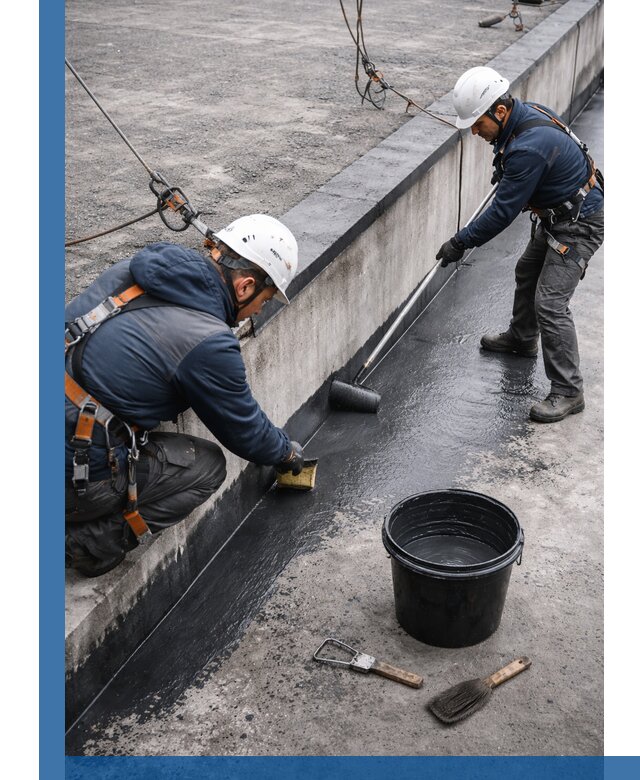 Гидроизоляция кровли жидкой резиной профессионально в Тутаеве