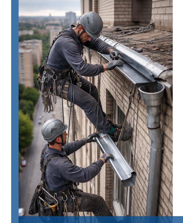 Ремонт водосточных желобов в Тутаеве, быстро и качественно