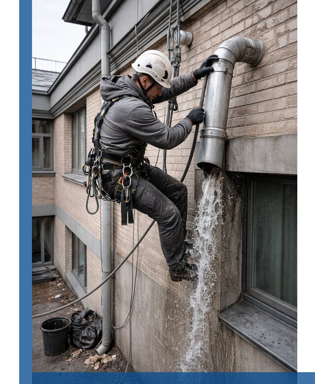 Профессиональная прочистка водосточных труб в Тутаеве с гарантией