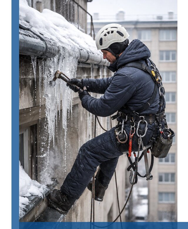 Удаление наледи и чистка водостоков в Тутаеве оперативно и безопасно
