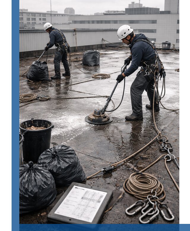 Плановая очистка кровли по графику в Тутаеве для безопасности