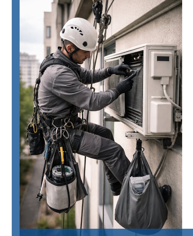 Обслуживание внешнего блока кондиционера в Тутаеве профессионально