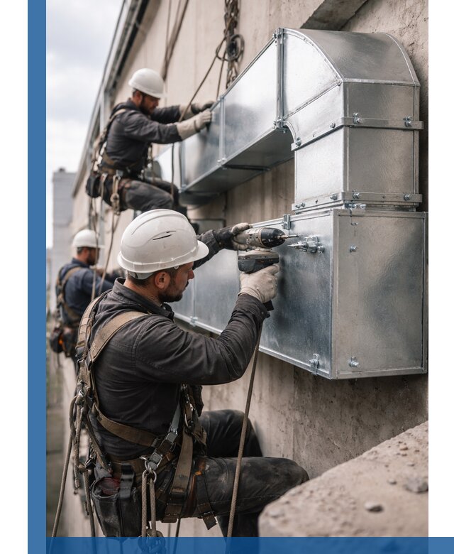 Профессиональный монтаж вентиляционных коробов в Тутаеве под ключ