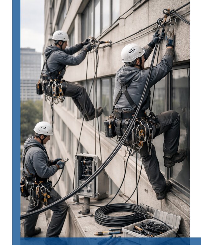 Прокладка оптоволоконного кабеля в Тутаеве под ключ с тестированием