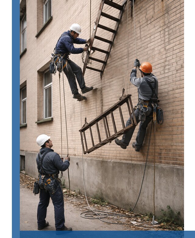 Демонтаж пожарной лестницы в Тутаеве быстро и безопасно