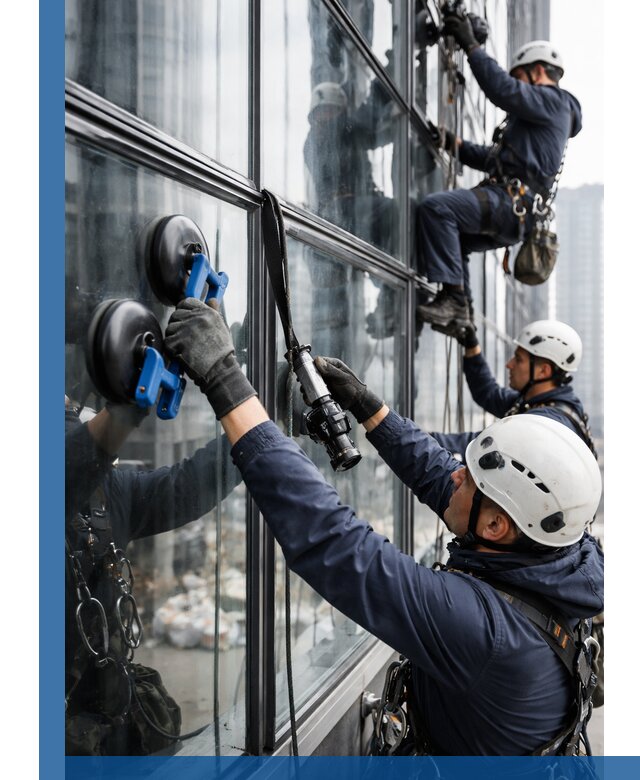 Радиусное остекление фасадов под ключ в Тутаеве с гарантиями