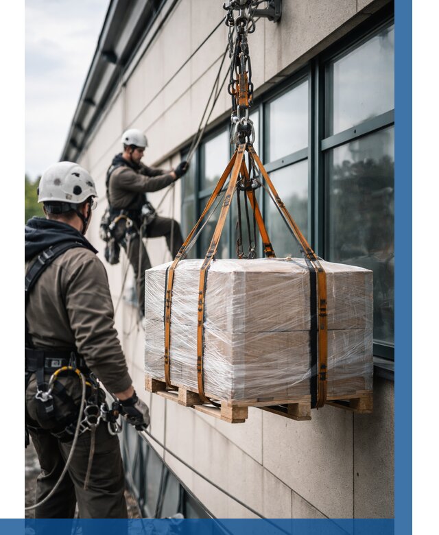 Подъем груза на высоту в Тутаеве от 3145 р. | ВЫСОТНИК-Ттв