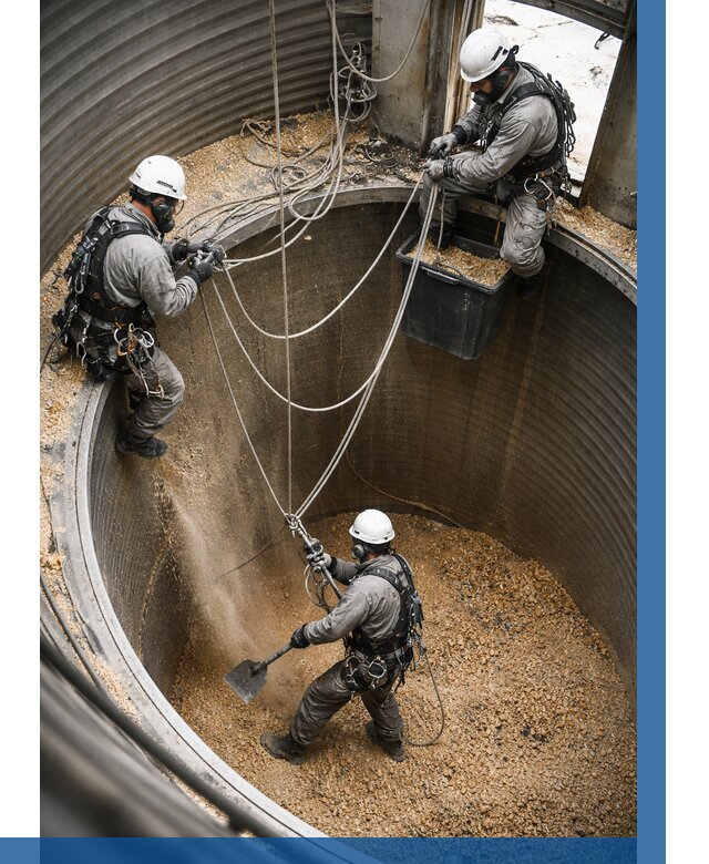 Чистка зерновых бункеров в Тутаеве от 12581 р. | ВЫСОТНИК-Ттв