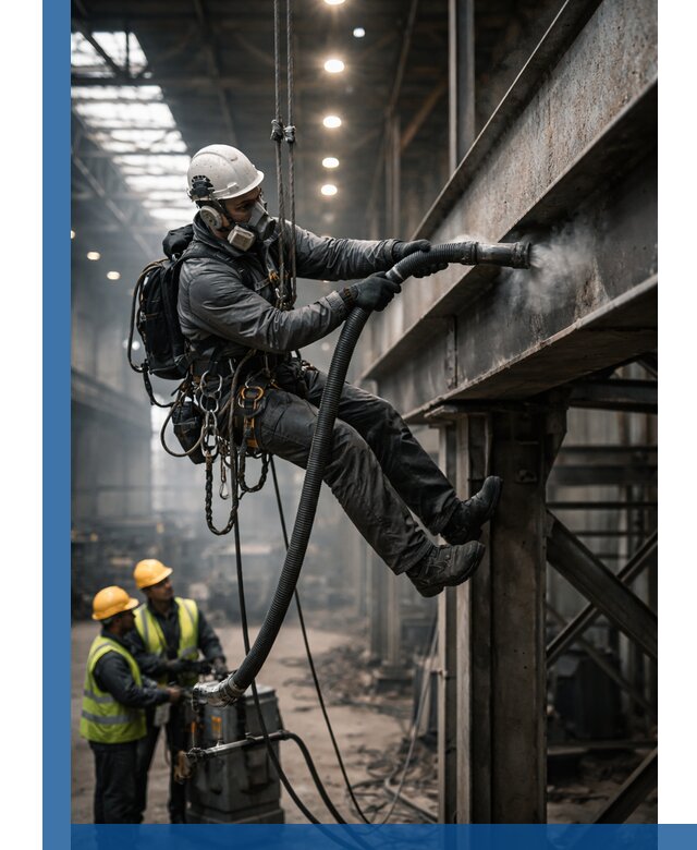 Обеспыливание конструкций в цехах промышленного производства в Тутаеве