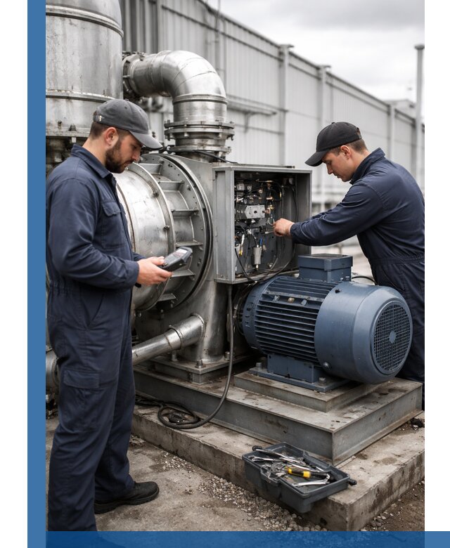 Техническое обслуживание промышленного оборудования в Тутаеве