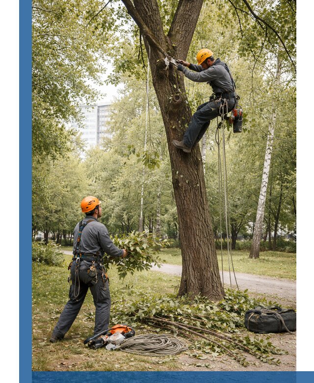 Санитарная обрезка деревьев в Тутаеве, профессионально и безопасно