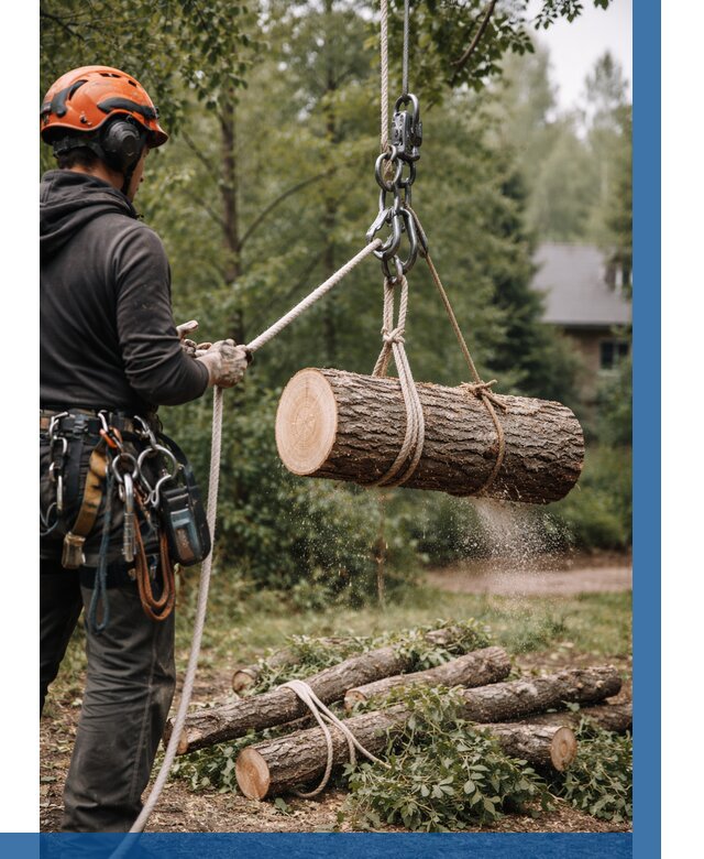 Валка деревьев частями в Тутаеве от 7863 р. | ВЫСОТНИК-Ттв