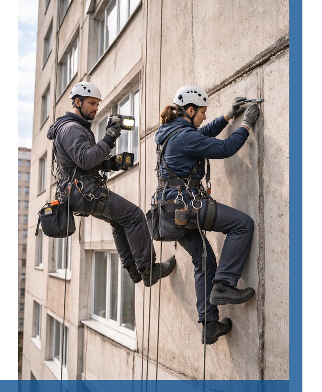 Обследование межпанельных швов в Тутаеве от 1887 р. | ВЫСОТНИК-Ттв