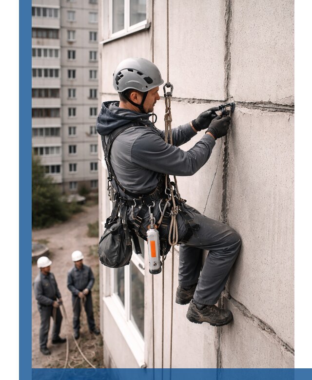 Обследование межпанельных швов и герметизация в Тутаеве