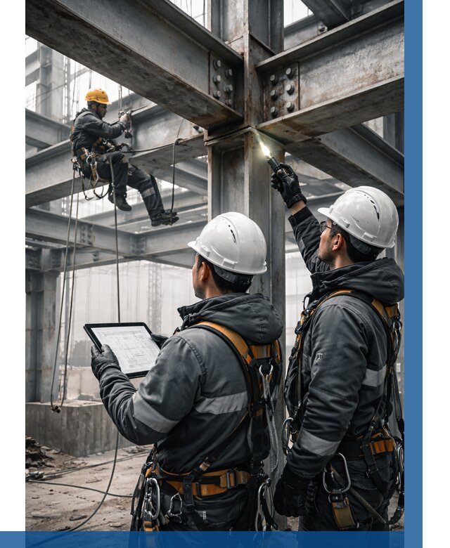 Обследование металлоконструкций в Тутаеве от 5766 р. | ВЫСОТНИК-Ттв